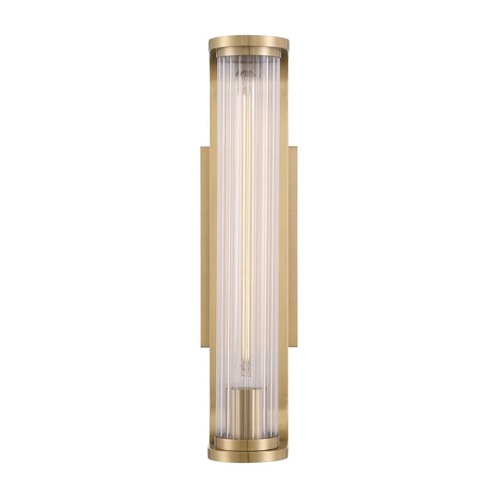 Crystorama JAR-2301-AG Aged Brass Jarvis 1 Light Led Aged Brass Sconce Image 5