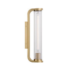 Crystorama JAR-2301-AG Aged Brass Jarvis 1 Light Led Aged Brass Sconce Image 4
