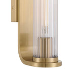 Crystorama JAR-2301-AG Aged Brass Jarvis 1 Light Led Aged Brass Sconce Image 3
