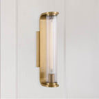 Crystorama JAR-2301-AG Aged Brass Jarvis 1 Light Led Aged Brass Sconce Image 2