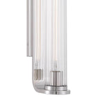 Crystorama JAR-2301-PN Polished Nickel Jarvis 1 Light Led Polished Nickel Sconce Image 3