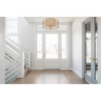Crystorama JAY-A5006-BS Burnished Silver Jayna 8 Light Burnished Silver Chandelier Image 5