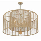 Crystorama Jayna 12 Light Burnished Silver Chandelier