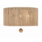 Crystorama JES-B7103-BS Burnished Silver Jessa 3 Light Burnished Silver Ceiling Mount Image 6