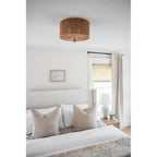 Crystorama JES-B7103-BS Burnished Silver Jessa 3 Light Burnished Silver Ceiling Mount Image 5
