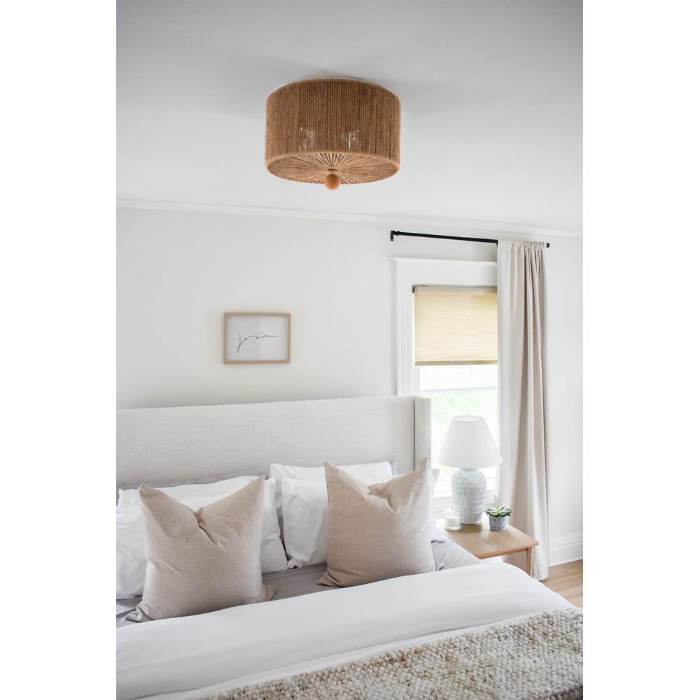 Crystorama JES-B7103-BS Burnished Silver Jessa 3 Light Burnished Silver Ceiling Mount Image 5