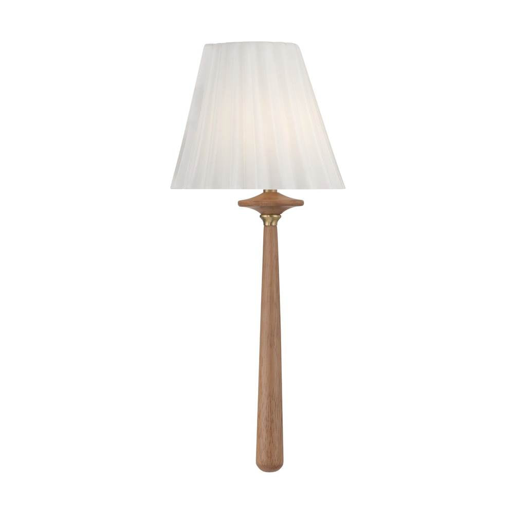 Crystorama JLS-2901-AG-WD Aged Brass,Wood Jules 7.5'' Led Aged Brass And Wood Sconce Image 6