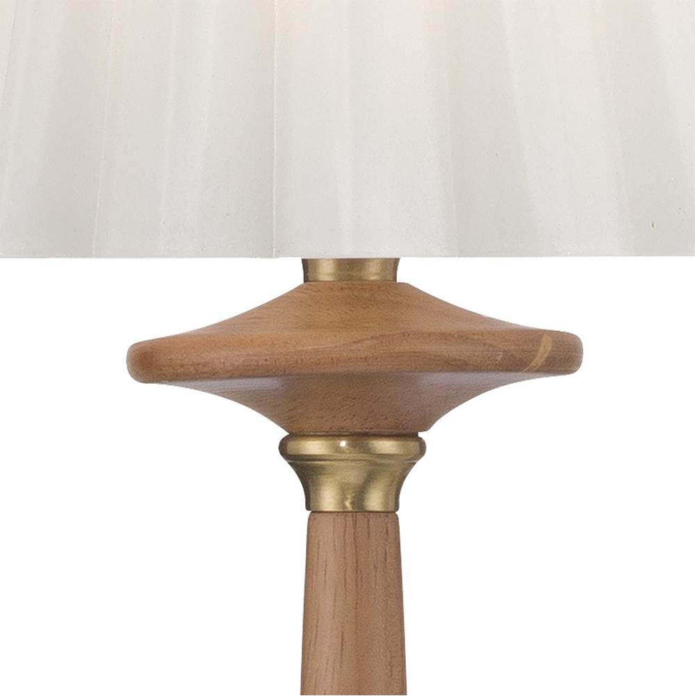 Crystorama JLS-2901-AG-WD Aged Brass,Wood Jules 7.5'' Led Aged Brass And Wood Sconce Image 5