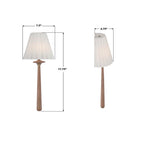 Crystorama JLS-2901-AG-WD Aged Brass,Wood Jules 7.5'' Led Aged Brass And Wood Sconce Image 2