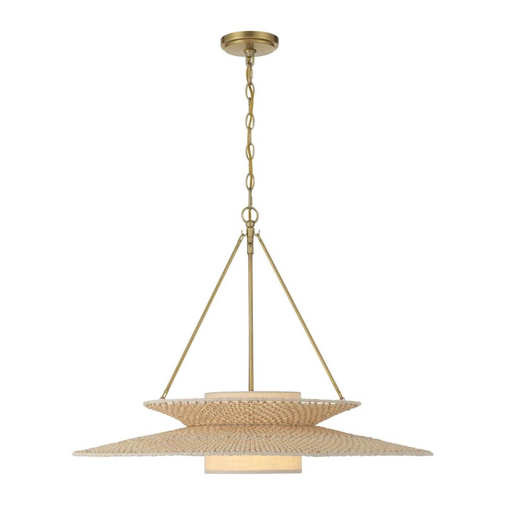 Crystorama JNP-10543-SG Soft Gold Juniper 29.5'' Soft Gold Chandelier Image 6