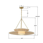 Crystorama JNP-10543-SG Soft Gold Juniper 29.5'' Soft Gold Chandelier Image 2