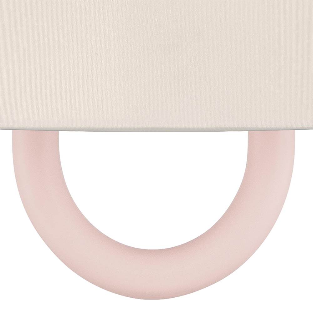 Crystorama JOJ-801-VG-BH Vibrant Gold Jojo 11.75'' Vibrant Gold And Blush Sconce Image 4