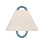 Crystorama JOJ-801-VG-BL Vibrant Gold Jojo 11.75'' Vibrant Gold And Blue Sconce Image 1