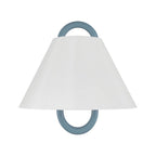 Crystorama Jojo 11.75'' Vibrant Gold And Blue Sconce