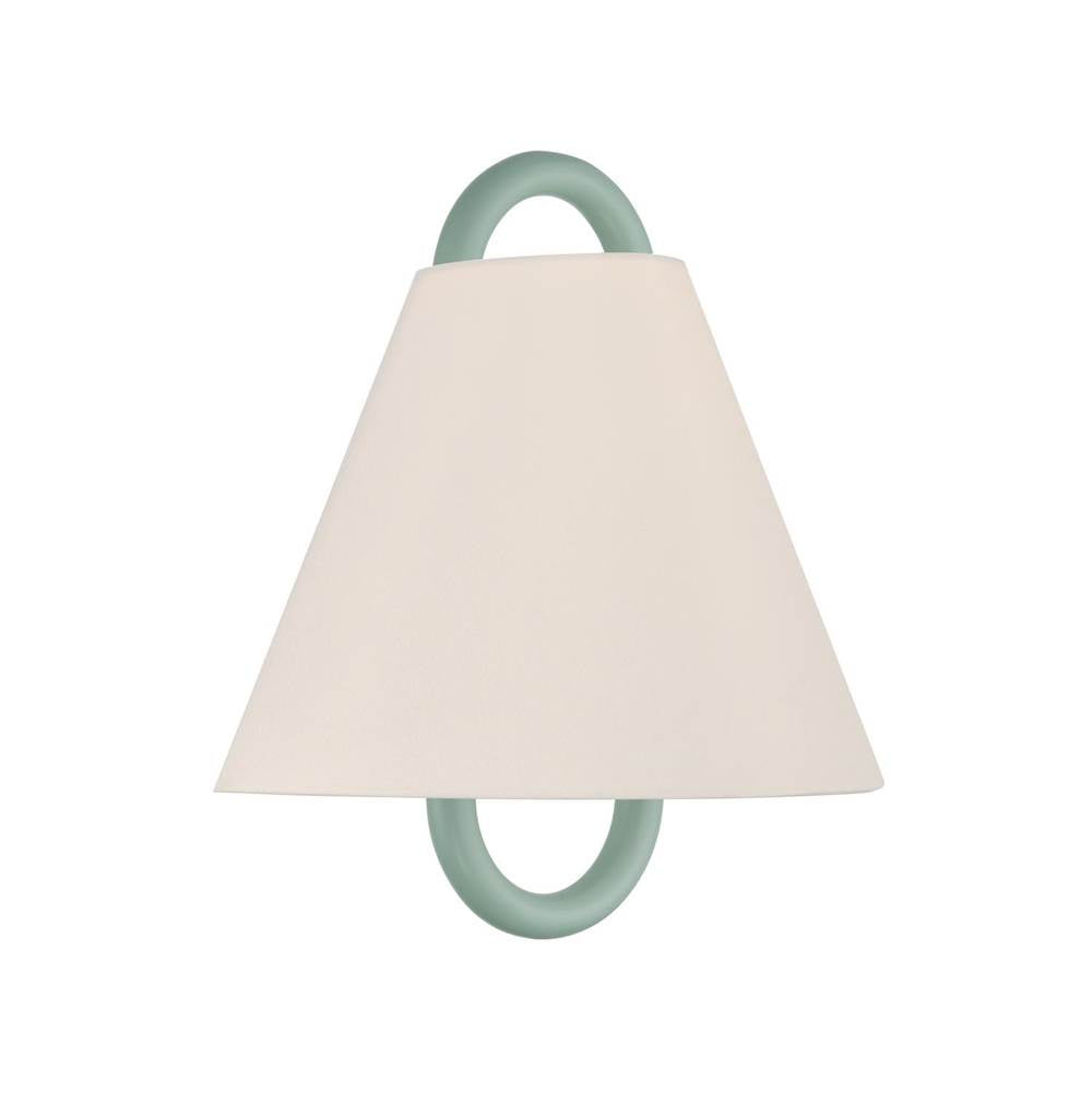 Crystorama JOJ-801-VG-GR Vibrant Gold Jojo 11.75'' Vibrant Gold And Green Sconce Image 6