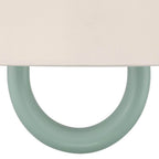 Crystorama JOJ-801-VG-GR Vibrant Gold Jojo 11.75'' Vibrant Gold And Green Sconce Image 4