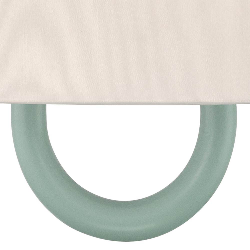 Crystorama JOJ-801-VG-GR Vibrant Gold Jojo 11.75'' Vibrant Gold And Green Sconce Image 4