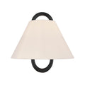 Crystorama JOJ-801-VG-MK Vibrant Gold Jojo 11.75'' Vibrant Gold And Matte Black Sconce Image 1