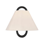 Crystorama JOJ-801-VG-MK Vibrant Gold Jojo 11.75'' Vibrant Gold And Matte Black Sconce Image 1