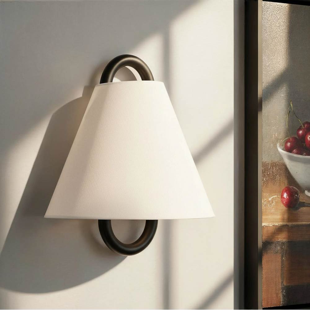 Crystorama JOJ-801-VG-MK Vibrant Gold Jojo 11.75'' Vibrant Gold And Matte Black Sconce Image 3