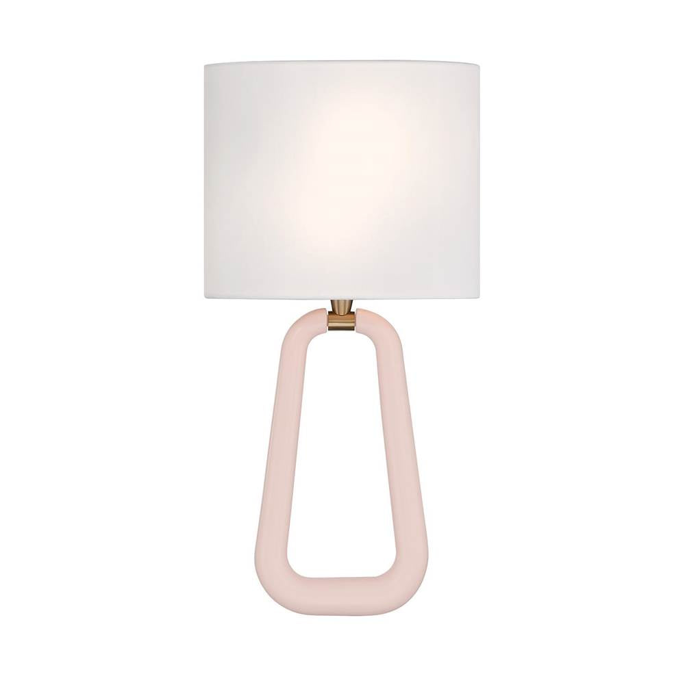 Crystorama JOR-7352-AG-BH Aged Brass Jori 2 Light Aged Brass, Blush Sconce Image 1