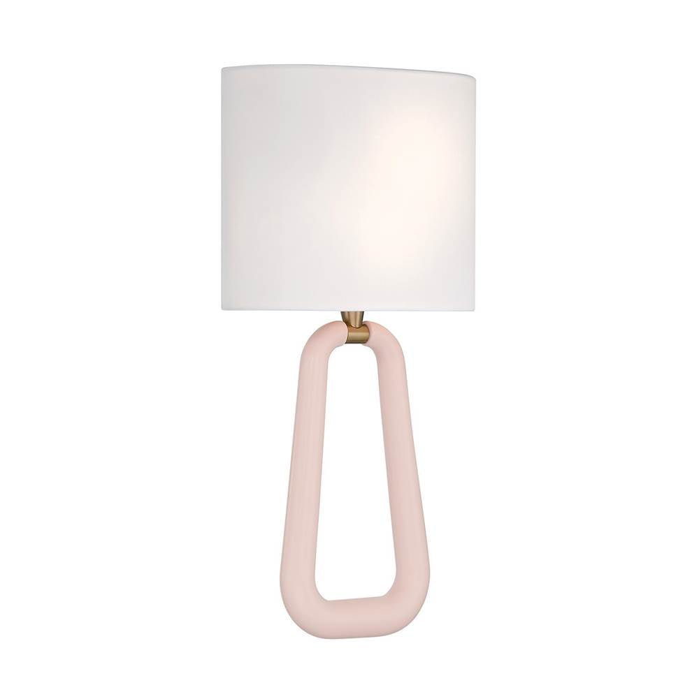 Crystorama JOR-7352-AG-BH Aged Brass Jori 2 Light Aged Brass, Blush Sconce Image 7