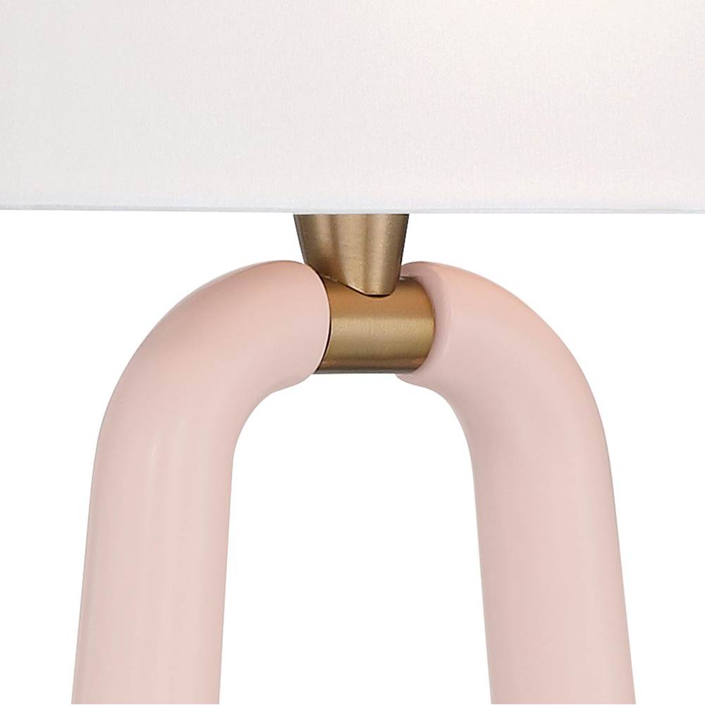 Crystorama JOR-7352-AG-BH Aged Brass Jori 2 Light Aged Brass, Blush Sconce Image 5