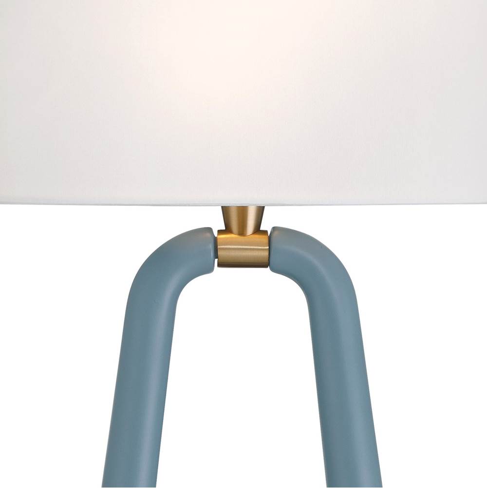 Crystorama JOR-7352-AG-BL Aged Brass,Blue Jori 2 Light Aged Brass Plus Blue Sconce Image 3