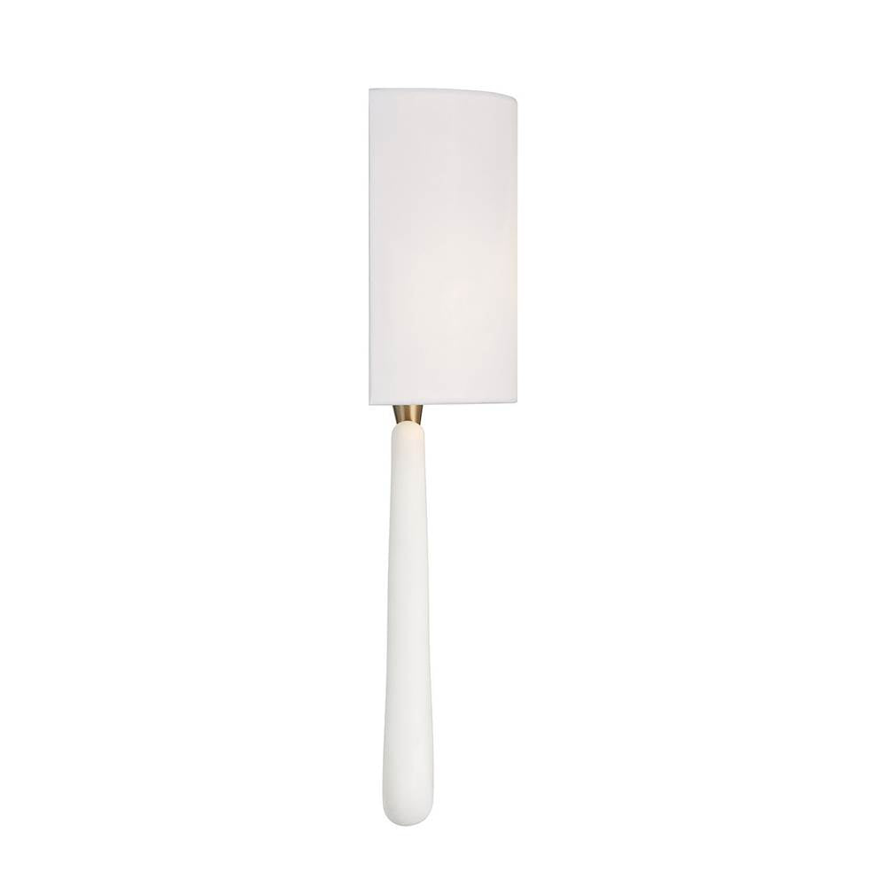 Crystorama JOR-7352-AG-MT Aged Brass,Matte White Jori 2 Light Aged Brass Plus Matte White Sconce Image 4