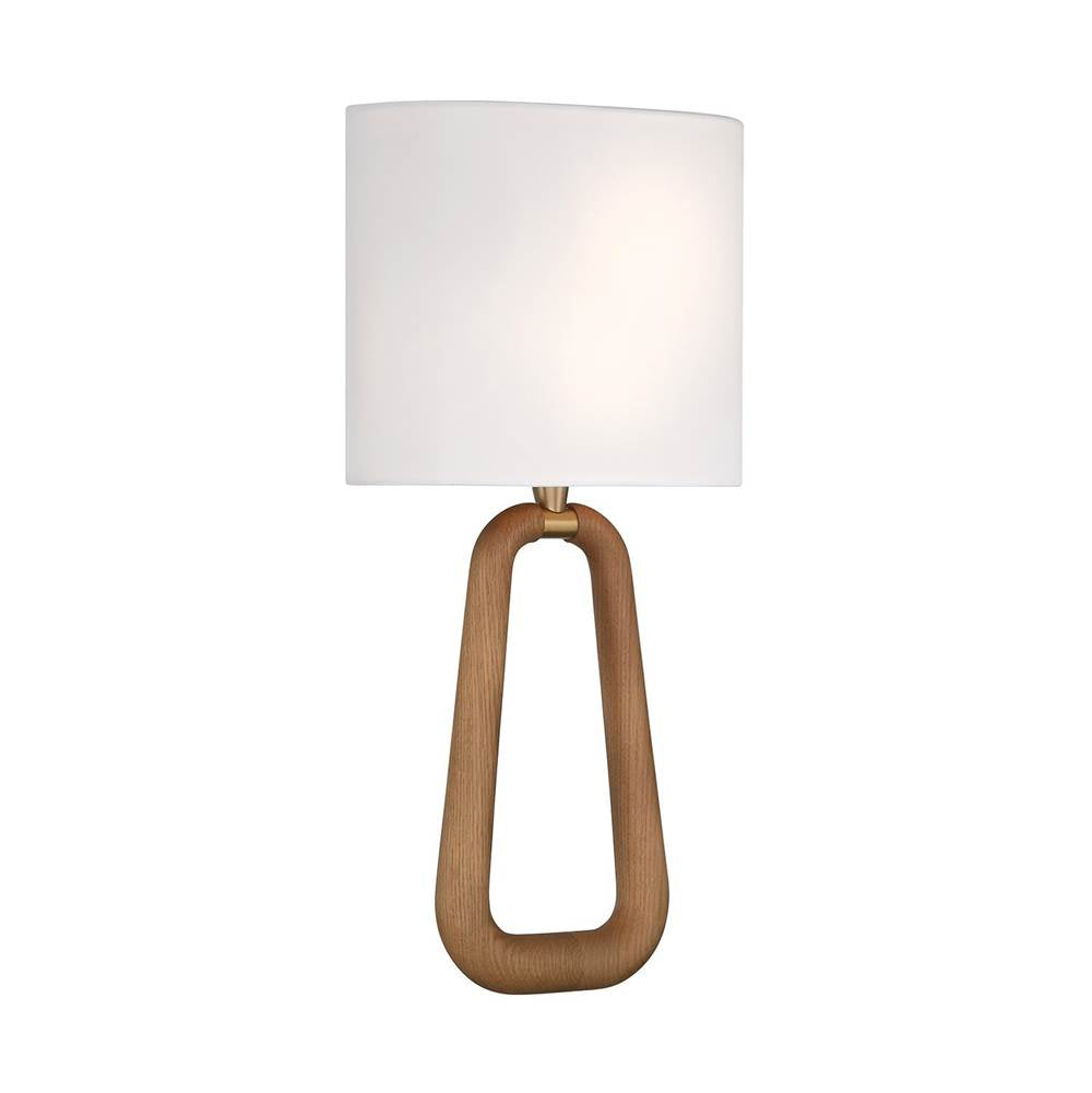 Crystorama JOR-7352-AG-WD Aged Brass Jori 2 Light Aged Brass, Wood Sconce Image 7