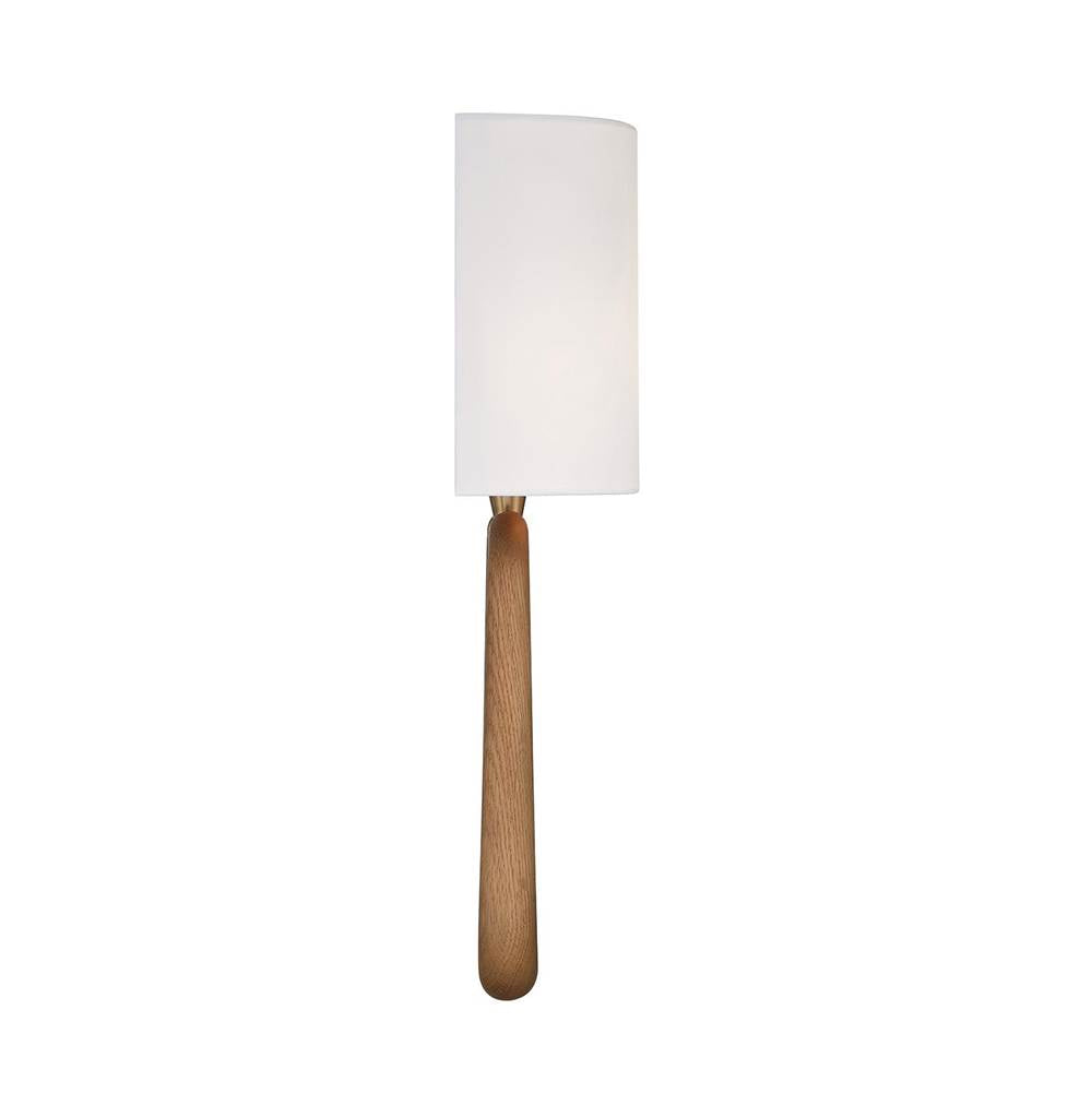 Crystorama JOR-7352-AG-WD Aged Brass Jori 2 Light Aged Brass, Wood Sconce Image 6