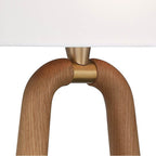 Crystorama JOR-7352-AG-WD Aged Brass Jori 2 Light Aged Brass, Wood Sconce Image 5