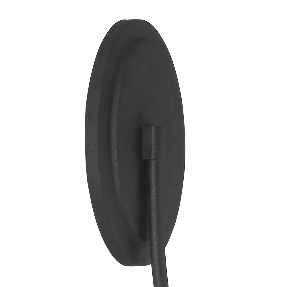 Crystorama JUN-10321-BF Black Forged Juno 1 Light Black Forged Wall Mount Image 3