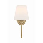 Crystorama JUN-10321-VG Vibrant Gold Juno 1 Light Vibrant Gold Wall Mount Image 5