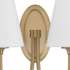 Crystorama JUN-10322-VG Vibrant Gold Juno 2 Light Vibrant Gold Wall Mount Image 3