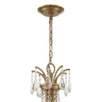 Crystorama KAR-90908-AG-CL-MWP Aged Brass Karrington 8 Light Aged Brass Chandelier Image 3