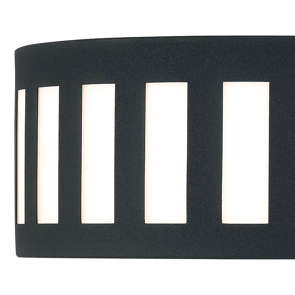 Crystorama KEN-2203-BF Black Forged Kendal 3 Light Black Forged Ceiling Mount Image 3