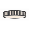 Crystorama KEN-8305-BF Black Forged Kendal 4 Light Black Forged Ceiling Mount Image 1