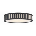Crystorama KEN-8305-BF Black Forged Kendal 4 Light Black Forged Ceiling Mount Image 1