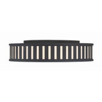 Crystorama KEN-8305-BF Black Forged Kendal 4 Light Black Forged Ceiling Mount Image 5