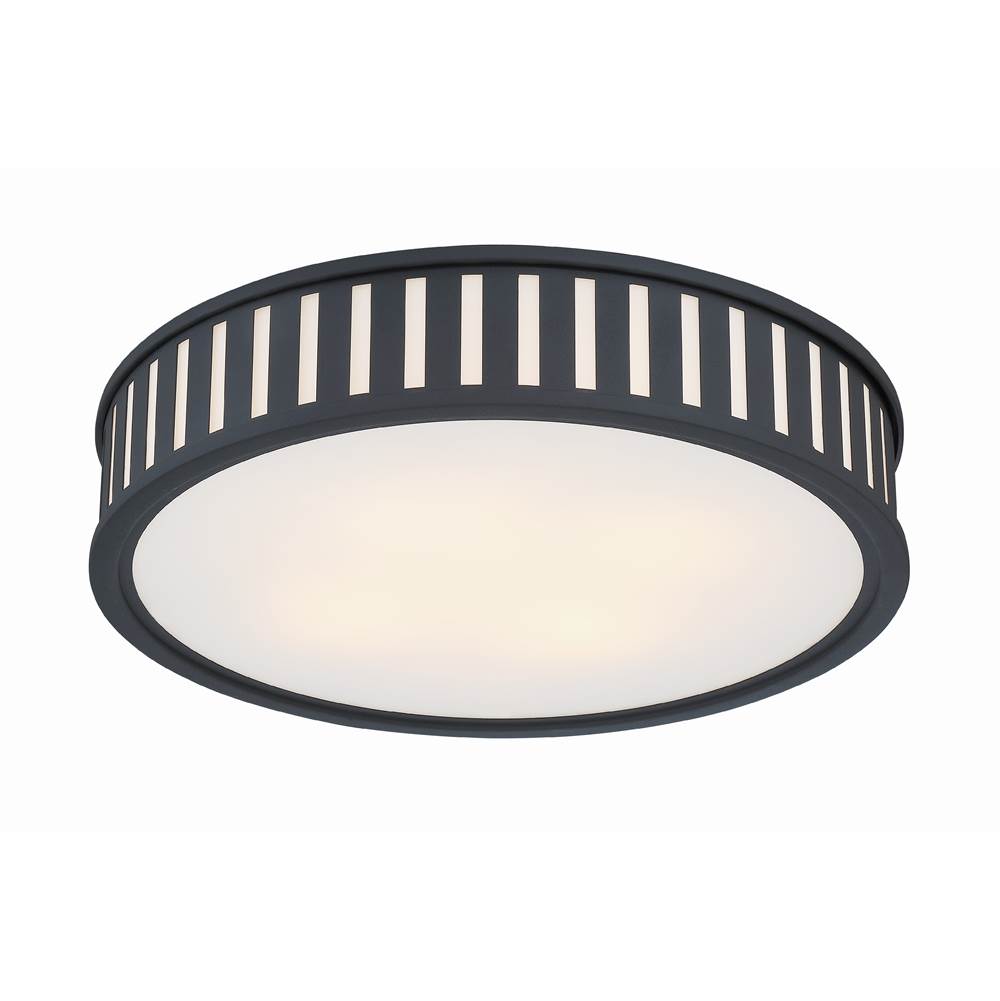 Crystorama KEN-8305-BF Black Forged Kendal 4 Light Black Forged Ceiling Mount Image 4