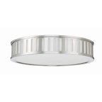 Crystorama Kendal 4 Light Black Forged Ceiling Mount