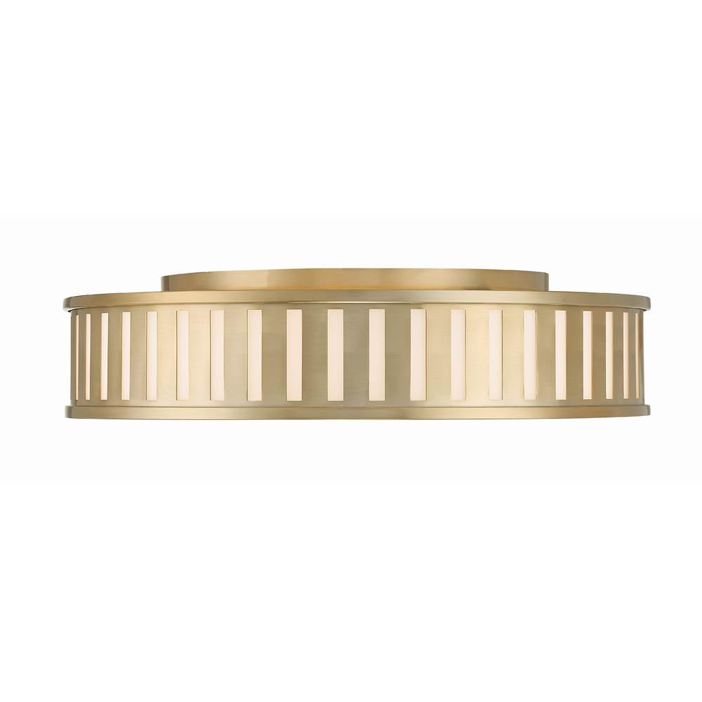 Crystorama KEN-8305-VG Vibrant Gold Kendal 4 Light Vibrant Gold Ceiling Mount Image 5