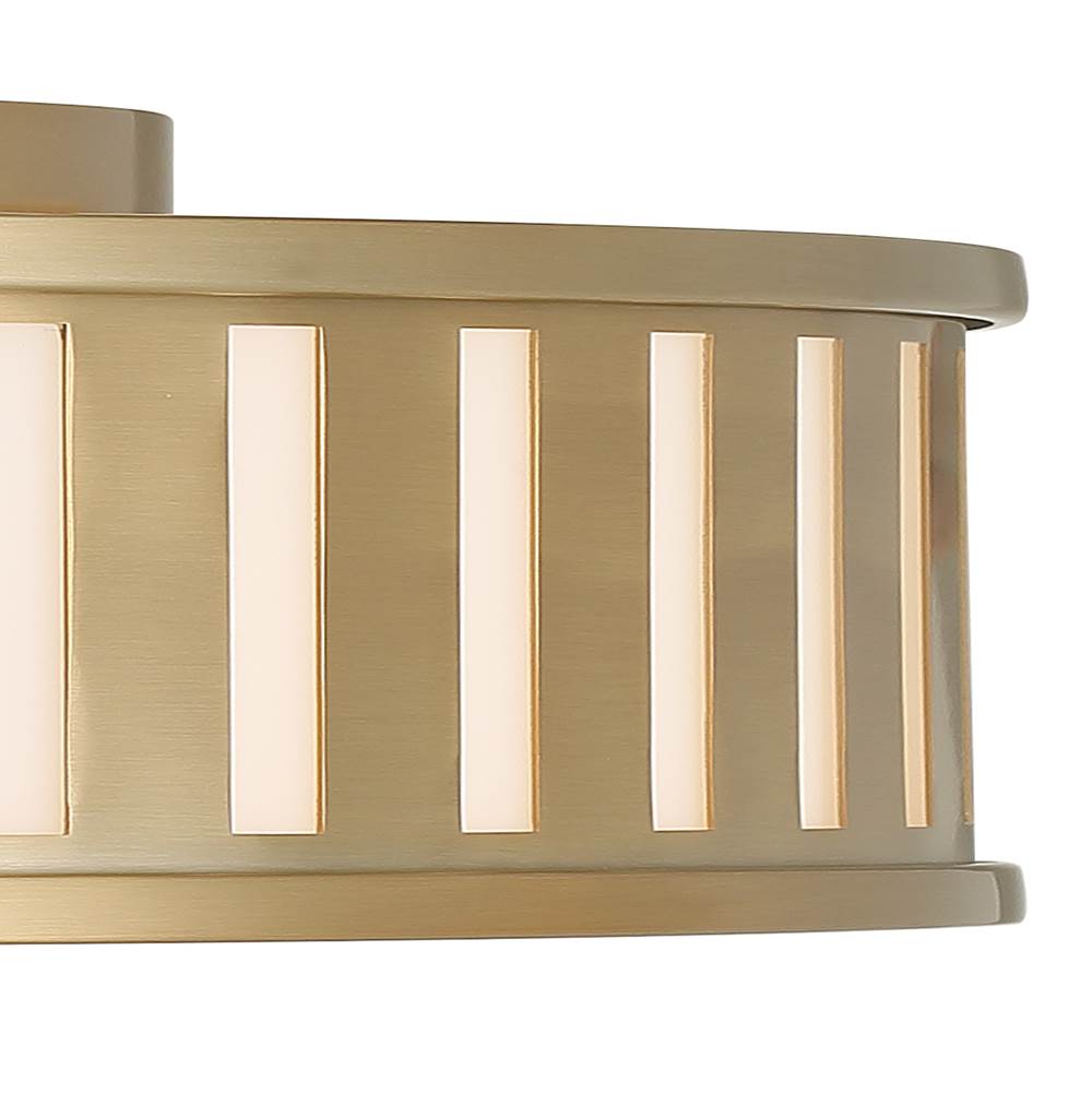 Crystorama KEN-8305-VG Vibrant Gold Kendal 4 Light Vibrant Gold Ceiling Mount Image 3