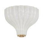 Crystorama Layton 9.75'' Luxe Gold Semi Flush Mount