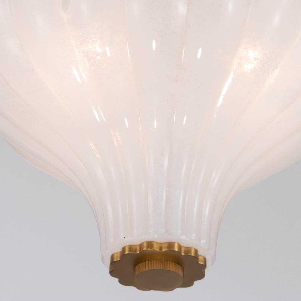 Crystorama LAY-300-LG Luxe Gold Layton 9.75'' Luxe Gold Semi Flush Mount Image 5