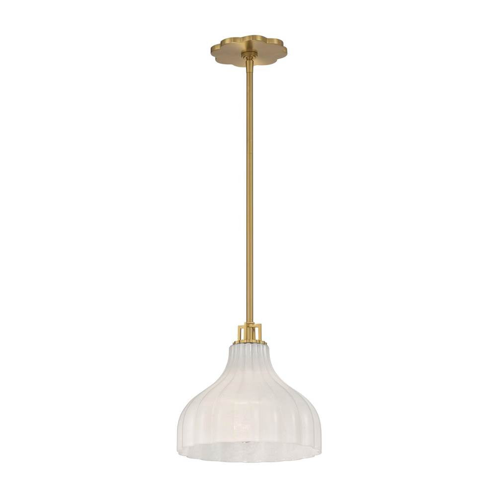 Crystorama LAY-303-LG Luxe Gold Layton 9.75'' Luxe Gold Pendant Image 1