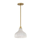 Crystorama Layton 9.75'' Luxe Gold Pendant