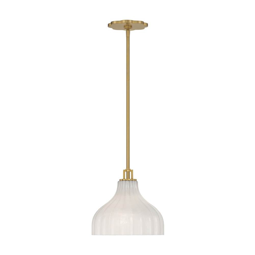 Crystorama LAY-303-LG Luxe Gold Layton 9.75'' Luxe Gold Pendant Image 7
