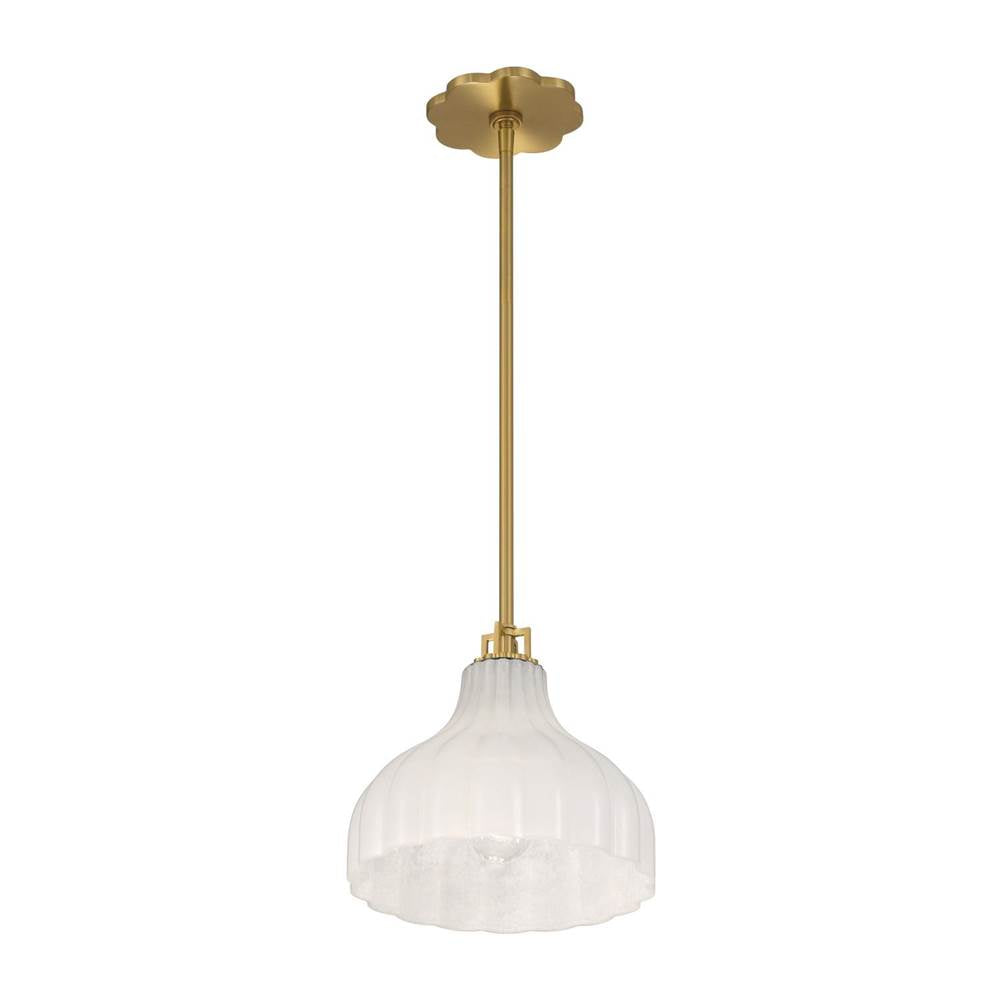 Crystorama LAY-303-LG Luxe Gold Layton 9.75'' Luxe Gold Pendant Image 6